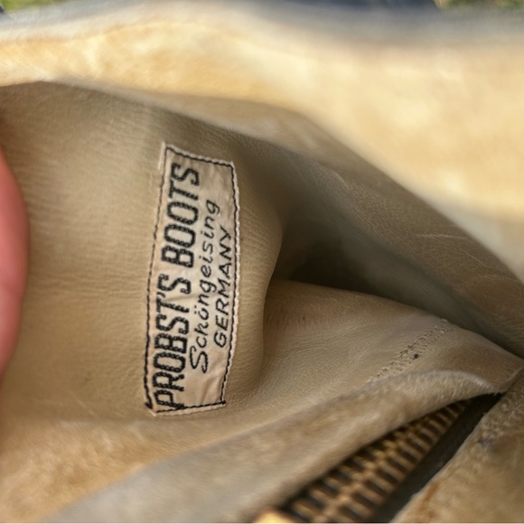 Men’s PROBST’S boots black side zip size - 9 - Picture 5 of 5